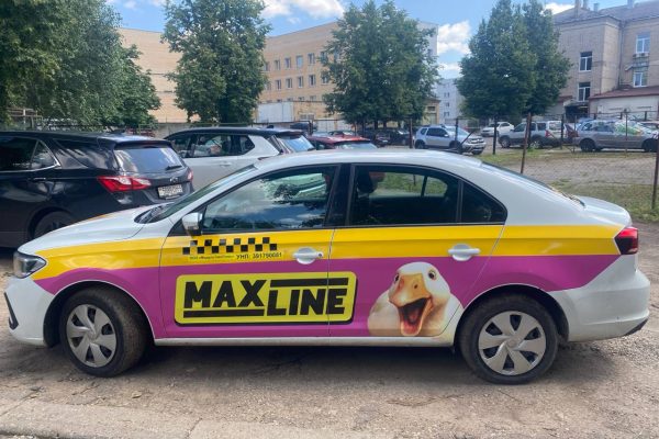 Массовое размещение рекламы на такси Яндекс GO
